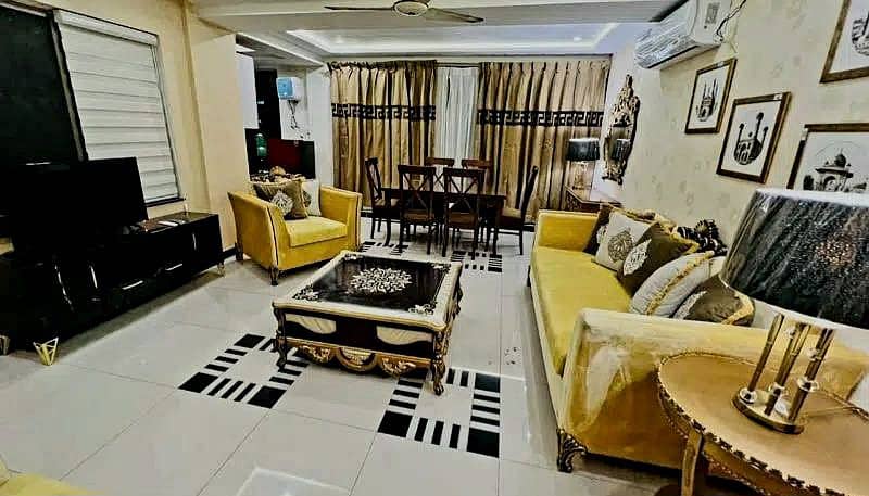 1BED Luxury Newly Furnished Safe & secure Apartment Daily & Monthly 2