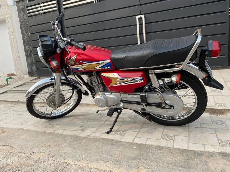 Honda CG 125 (2020 Model) Red Edition For Sale in Lahore 0