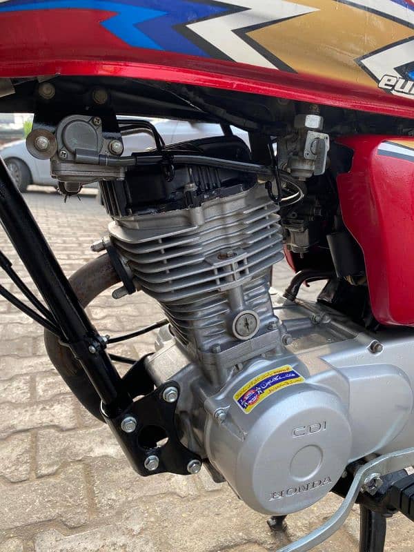 Honda CG 125 (2020 Model) Red Edition For Sale in Lahore 2