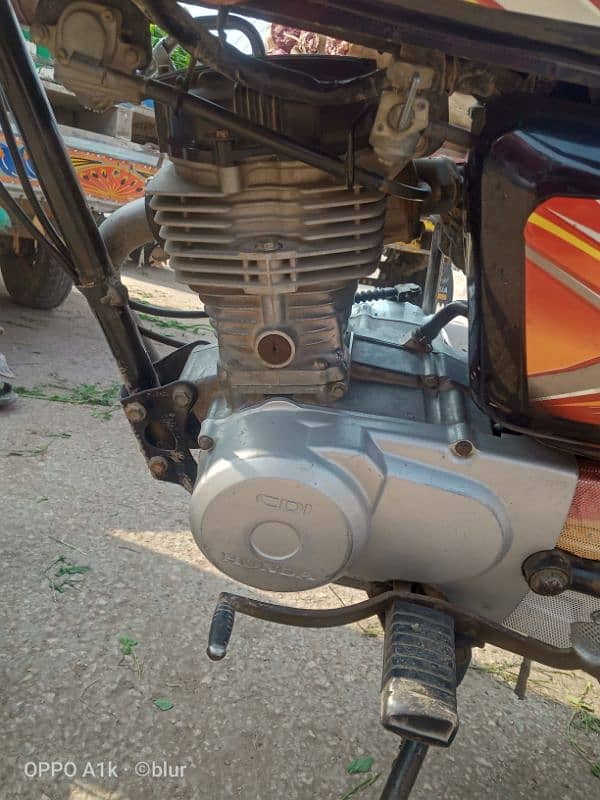 Honda CG 125 good condition Hyderabad no h model 22 h advance 3