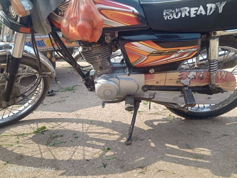 Honda CG 125 good condition Hyderabad no h model 22 h advance 5