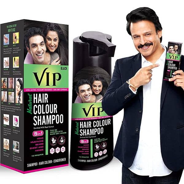 Vip Hair Colour Shampoo Price in Pakistan - 03222076662 Lahore 1