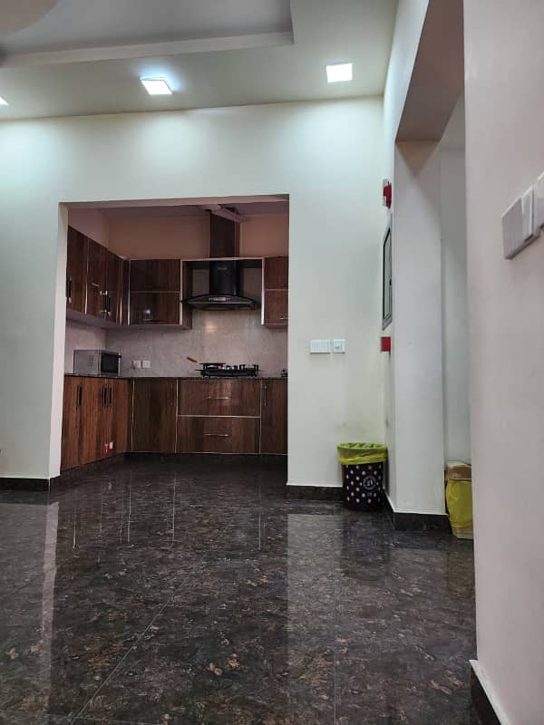 1 Kanal Beautifully Designed Modern House Upper Portion Full Furnished for Rent in DHA Phase 8 Ex Air Avenue 10