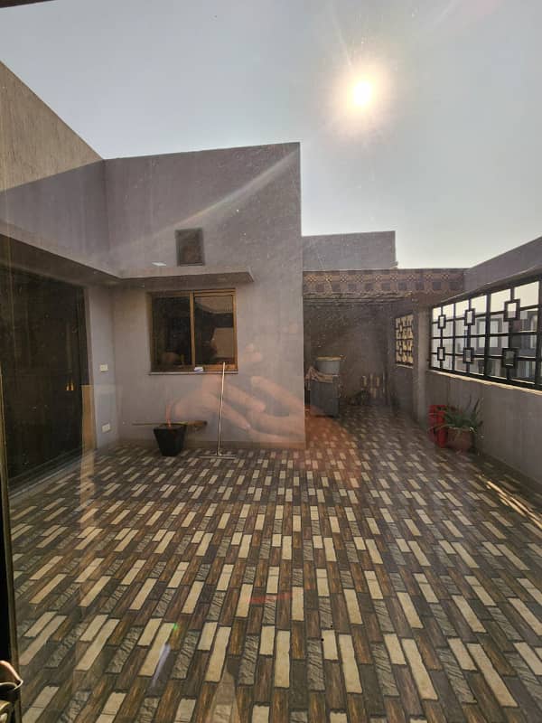 1 Kanal Beautifully Designed Modern House Upper Portion Full Furnished for Rent in DHA Phase 8 Ex Air Avenue 14