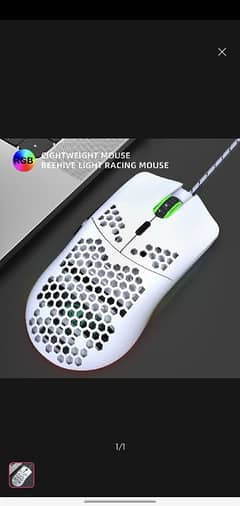 HXSj branded RGB mouse