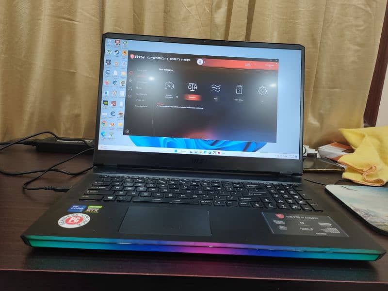 MSI GE 76 gaming laptop 7