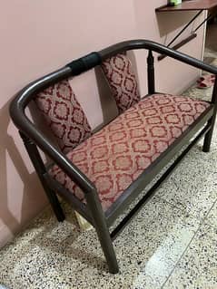 Wooden sofa in good condition