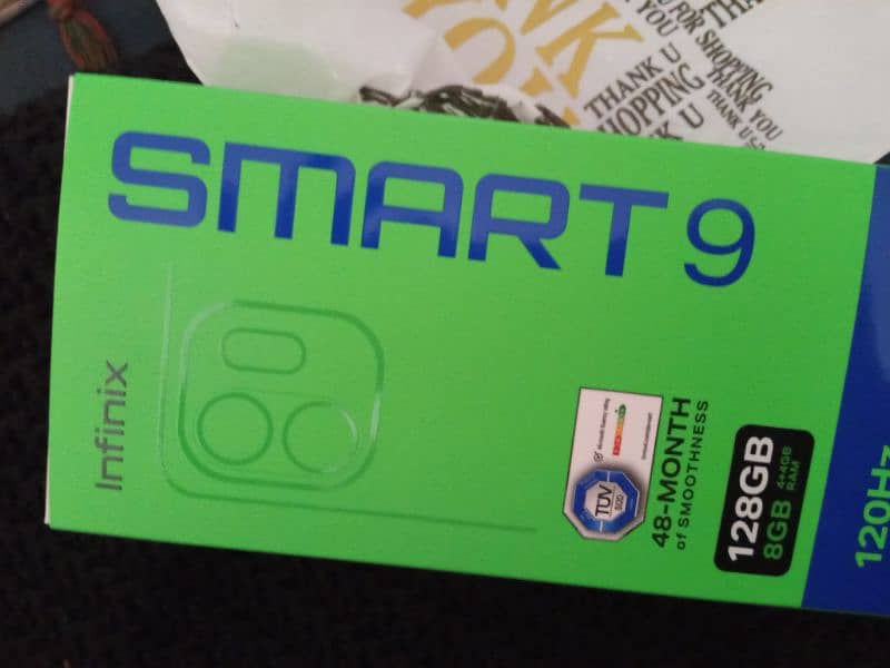 Infinix smart 9  4+4 ,128 1