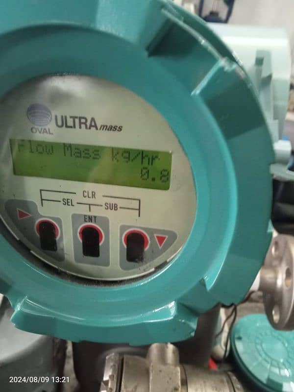 Mass flowmeters 13