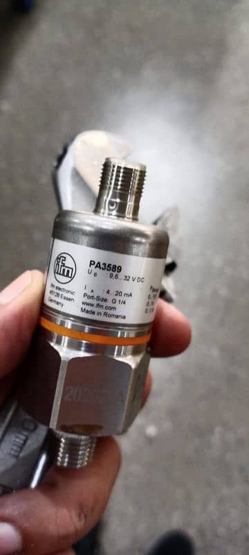 pressure transmitter 12