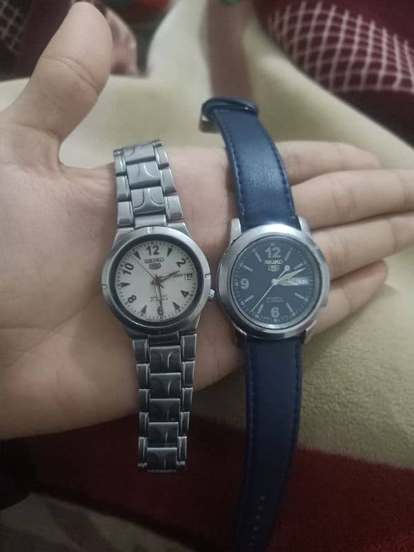 Seiko 2 automatic watch for sale,good condition,original 7s26 movement 1