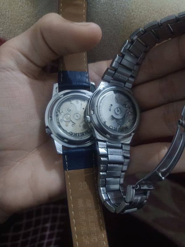 Seiko 2 automatic watch for sale,good condition,original 7s26 movement 2