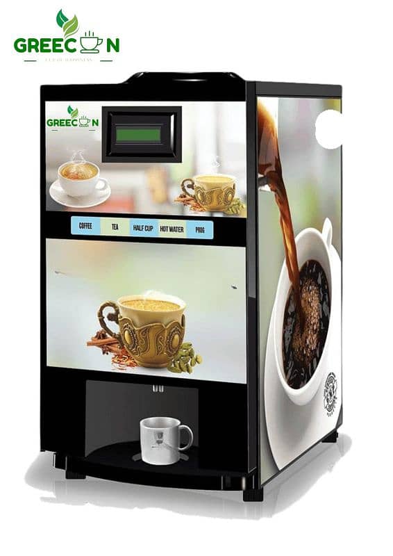 Coffee & Tea fully automatic vending machines for Commercial use 2