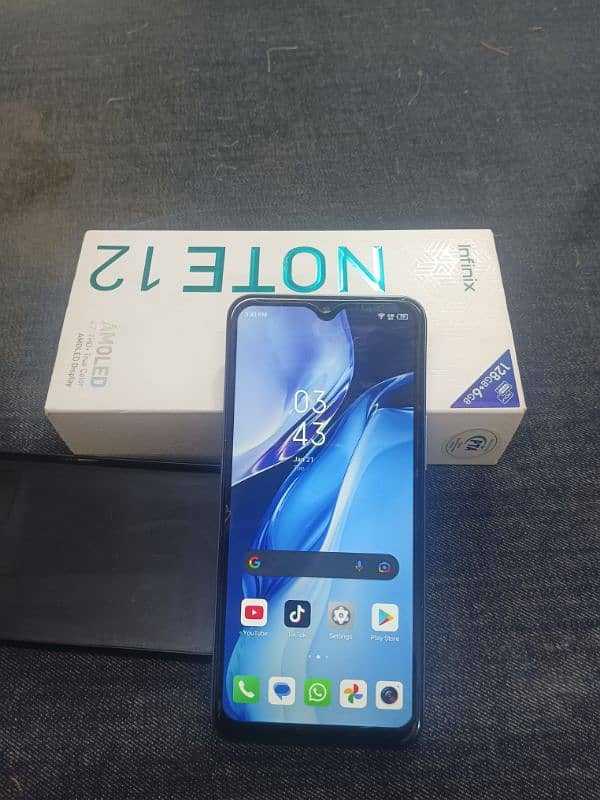 Infinix Note 12. . . 6/128 Gb with Box 0