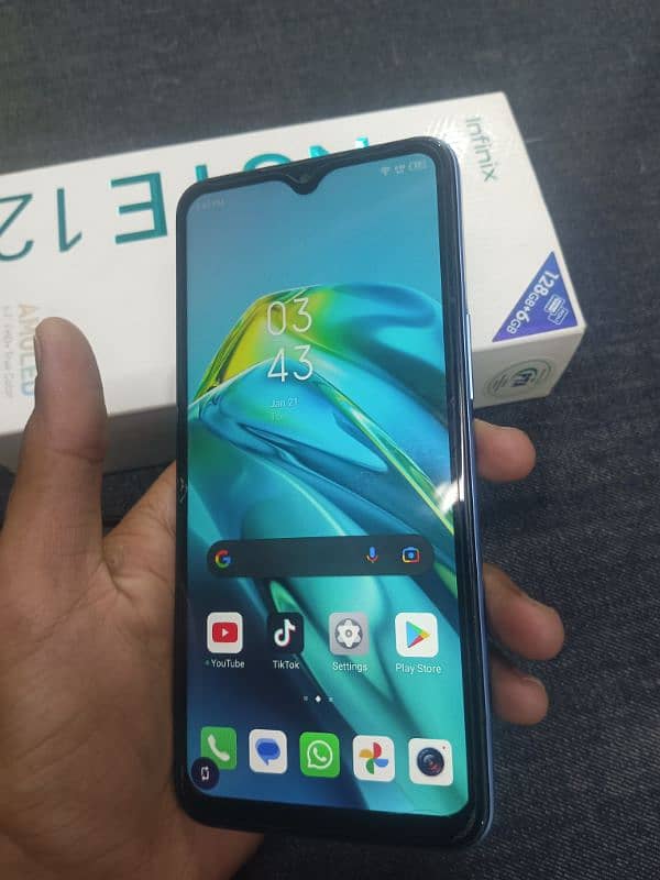 Infinix Note 12. . . 6/128 Gb with Box 5