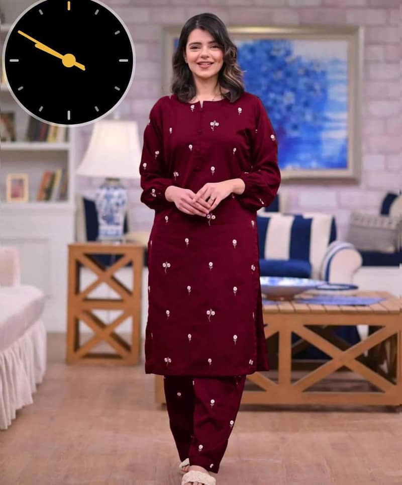 Embroidery Suit / 3pc suit / Ladies formal Collection 3-Piece Suit 9