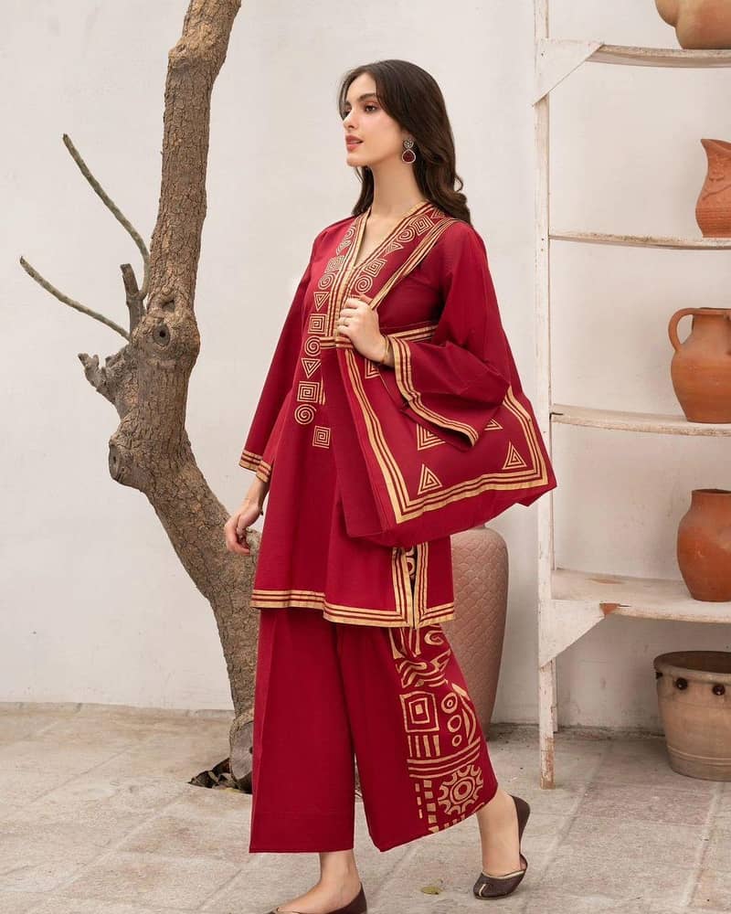 Embroidery Suit / 3pc suit / Ladies formal Collection 3-Piece Suit 10