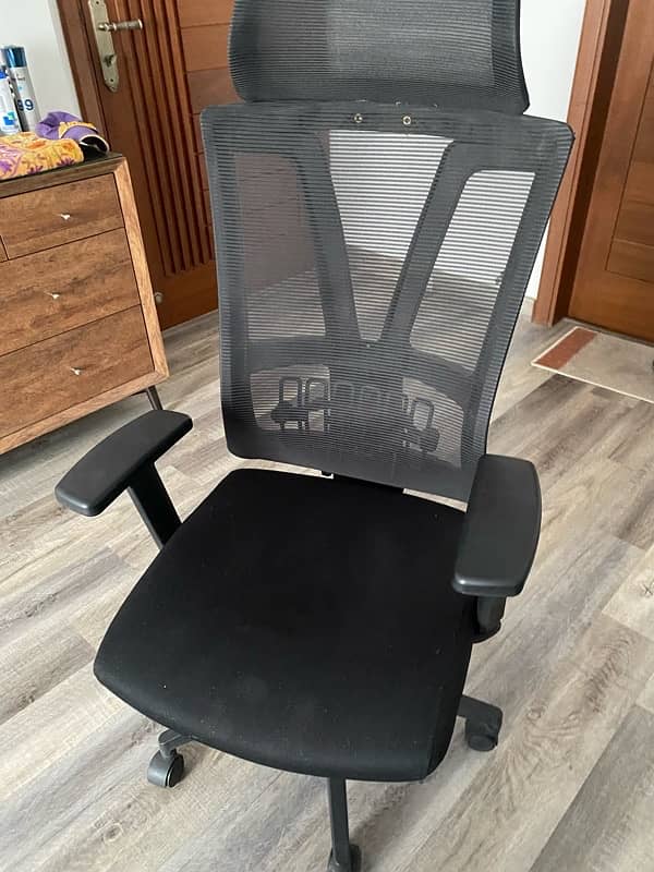 Home office, Study & work chair with tall height & adjusting feature 2