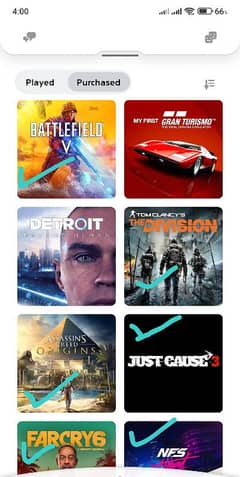 ps4,ps5 games battlefield v,NFS heat,far cry6,just cause 3