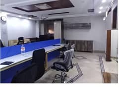 Area 2000 Square Commercial Corporate Office Available For Rent In Maulana Shaukat Ali Road Faisal Town Lahore