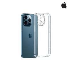 Transparent Plastic Mobile Cover for iPhone 13 Professional