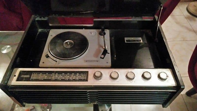 national Panasonic vinyl record player vintage 1