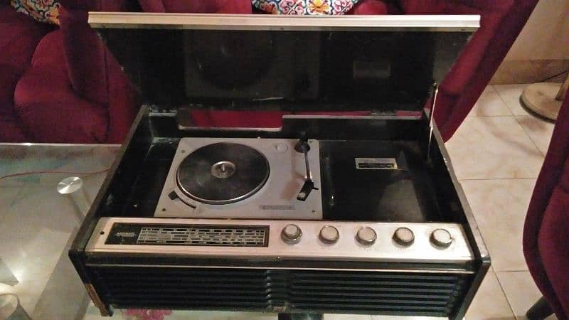 national Panasonic vinyl record player vintage 9