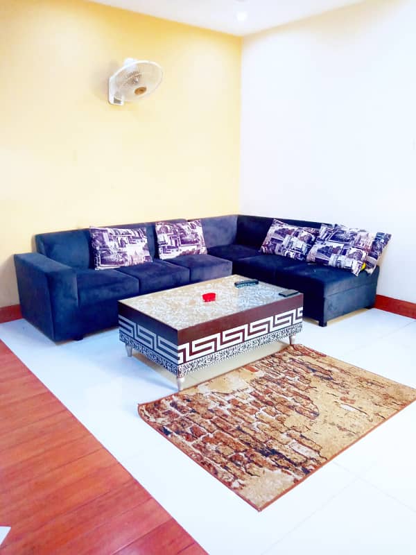 1 Bed Luxury Fully Furnished Apartment Available For Rent In Sector E Bahria Town Lahore 0