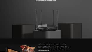 AC6 V5.0 AC1200 Smart Dual-band WiFi Router