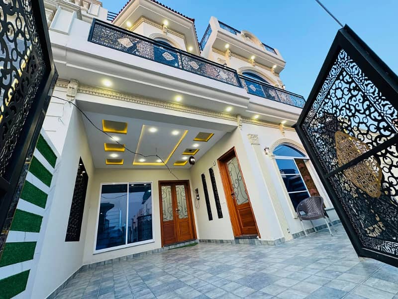 5 Marla Decent Dreams House Spanish Elevation For Sale in Buch Villas Multan 1