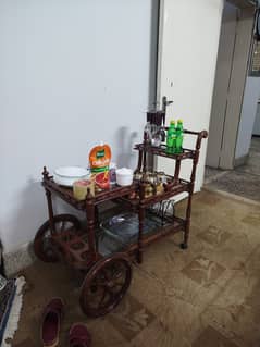 Chinyoti tea trolley