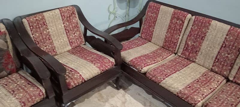 wooden sofa set 2