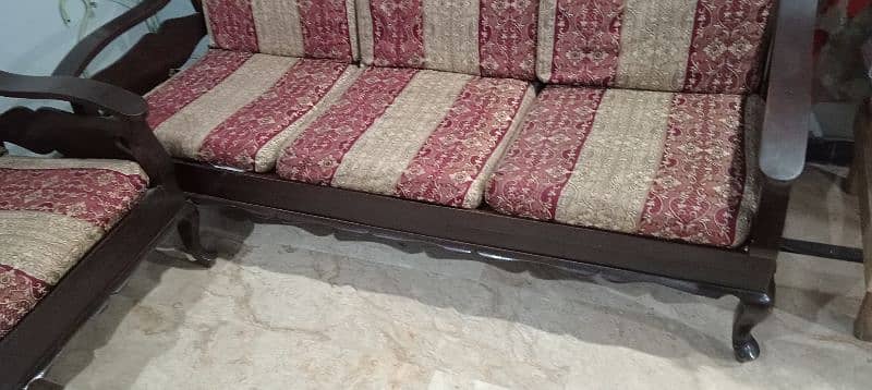 wooden sofa set 3