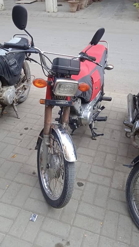 honda CG 125 urgent sale 3