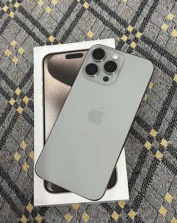 iphone 15 pro max 256gb pta approved 0