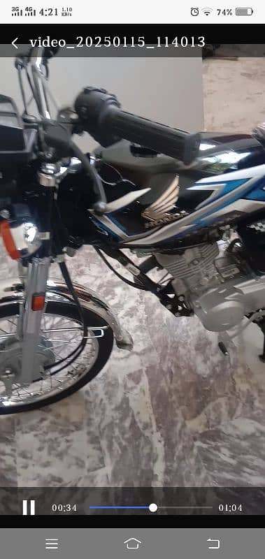 HONDA CG 125 2025 1