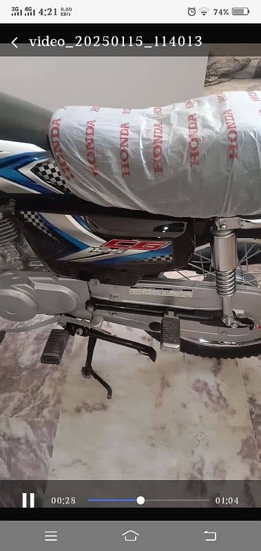 HONDA CG 125 2025 9