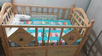 Baby Crib | Baby Bed | With Matteress