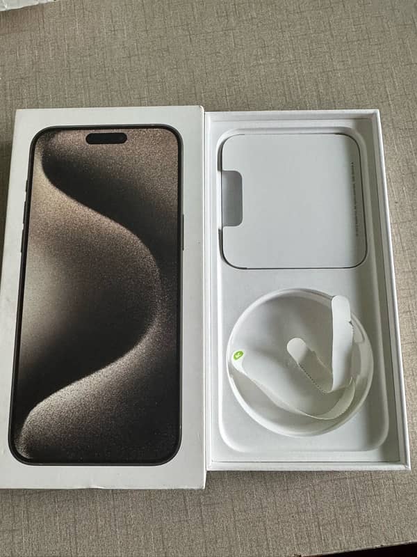 Iphone 15 prox max brand new condition. 5