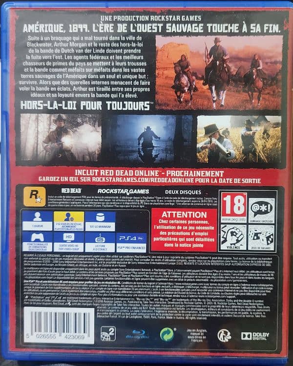 red dead redemption 2 ps4 1