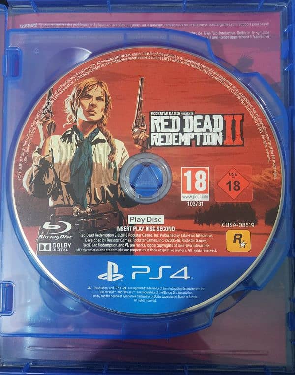 red dead redemption 2 ps4 4