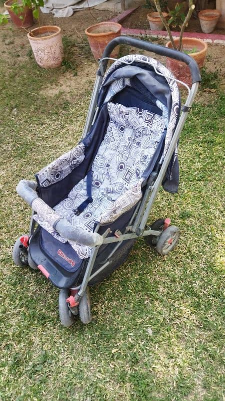 Baby Pram Blue colour. 0