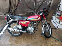 Honda 125 2019 ka end Karachi number Genuine