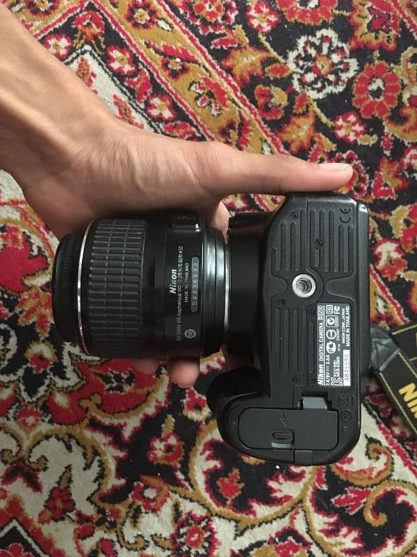 Nikon D3200 with 18-55mm lens 1