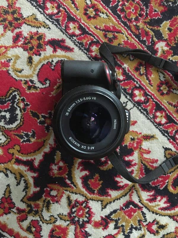 Nikon D3200 with 18-55mm lens 3