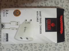 Smart Travel Charger With Cable