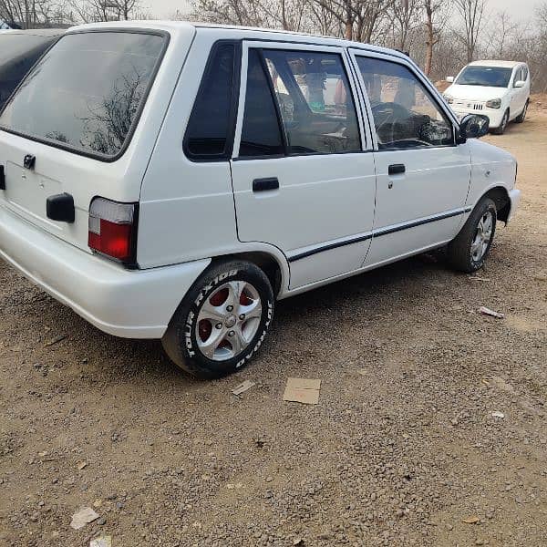 Suzuki Mehran VX 2011, Inner genuione, Outer Showered in White 5