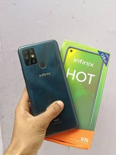 infinix hot10 4 128 with box