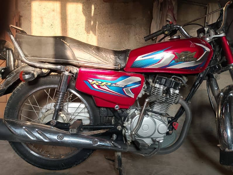 Bike 125 Road prince model 2022 ka 12 month used good conditions 8