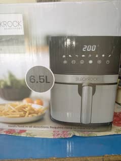 Black rock air fryer 6.5 L